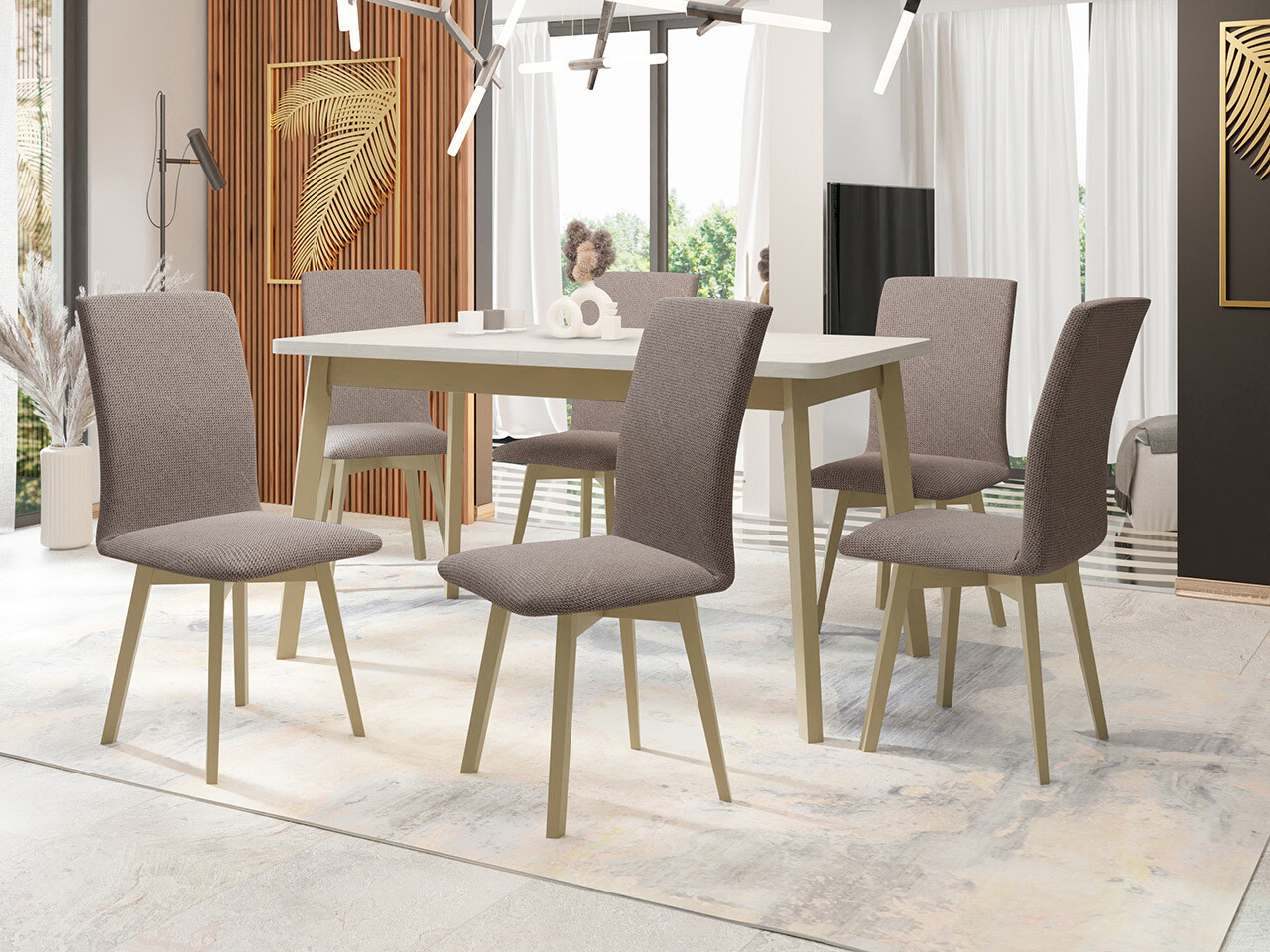 Set de mese Victorville 323 (Stejar Sonoma)