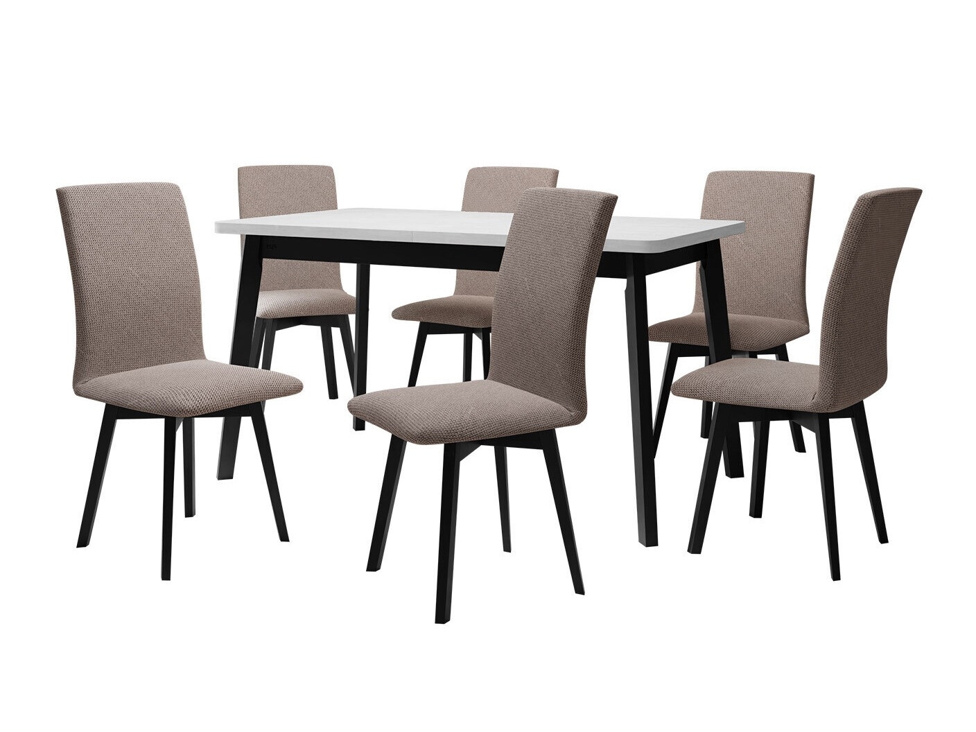 Set de mese Victorville 323 (Negru)