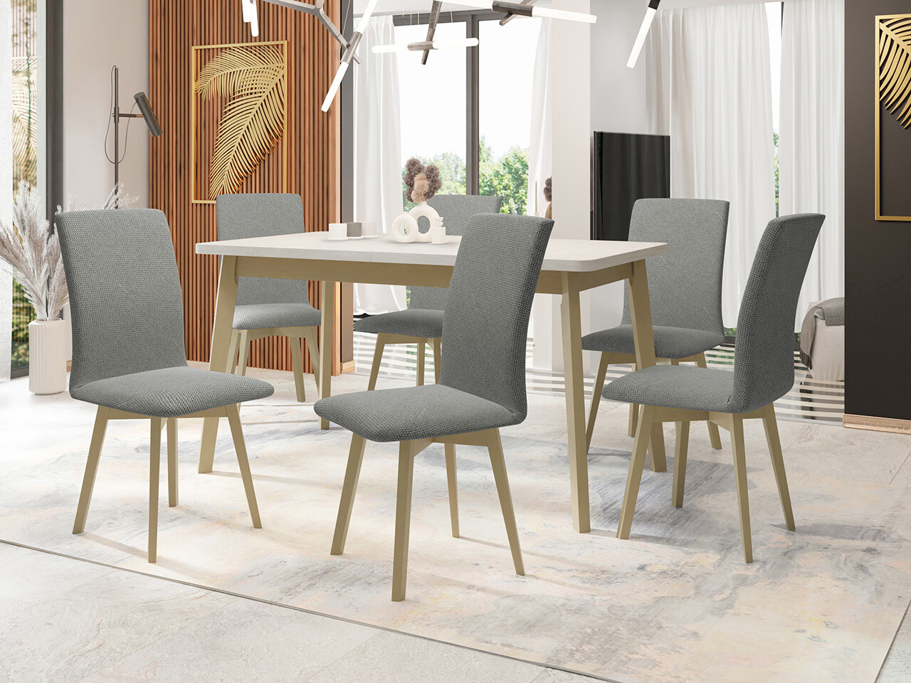 Set de mese Victorville 323 (Stejar Sonoma)