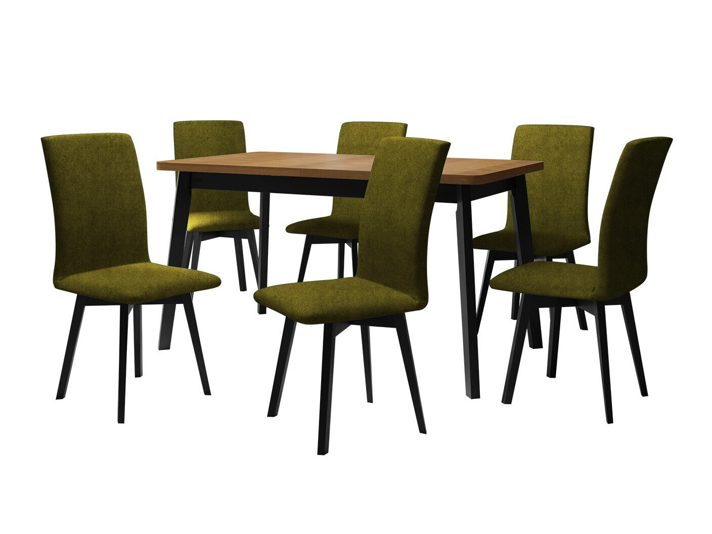 Set de mese Victorville 324 (Negru)