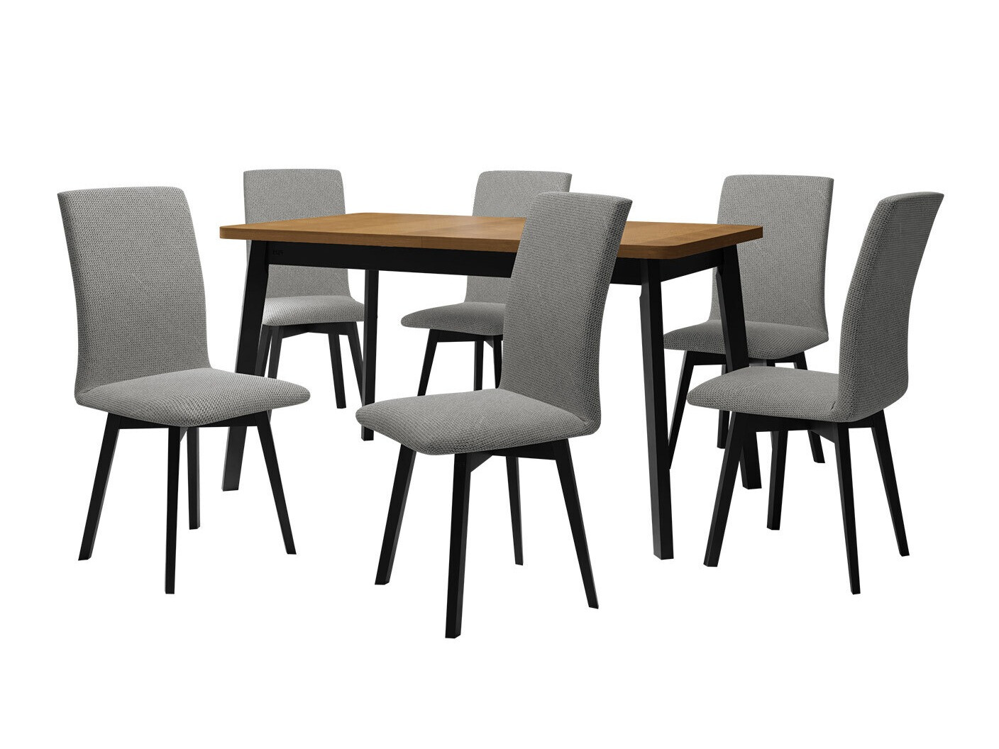 Set de mese Victorville 324 (Negru)