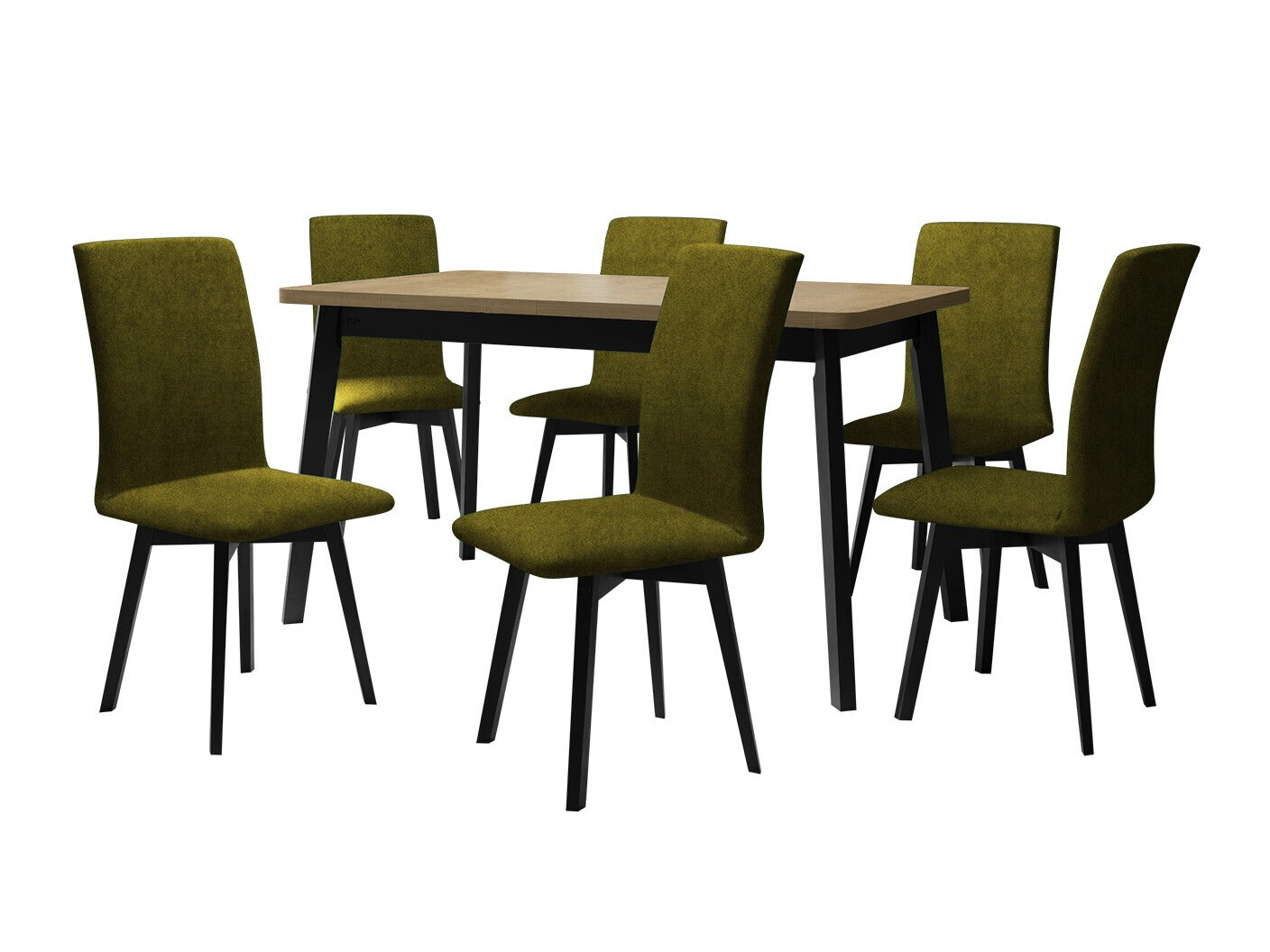 Set de mese Victorville 325 (Negru)