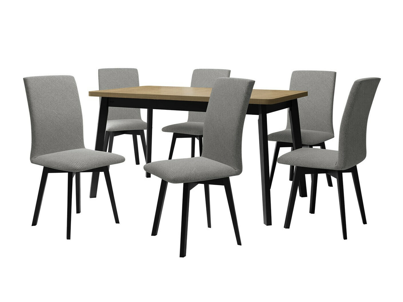 Set de mese Victorville 325 (Negru)