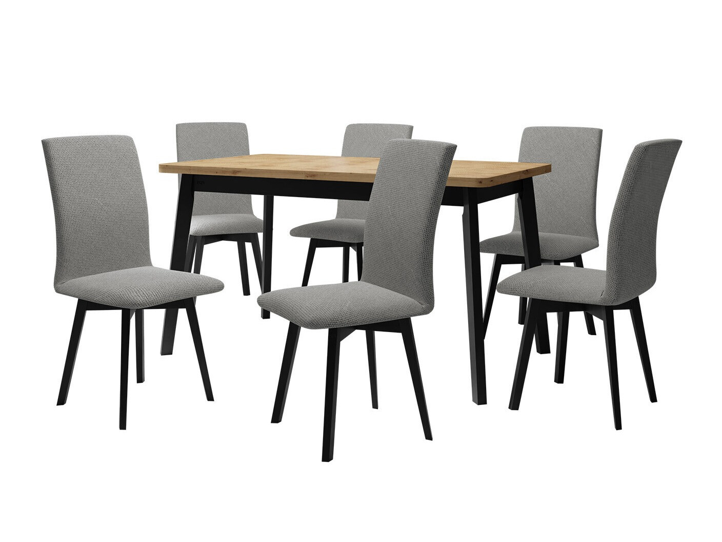 Set de mese Victorville 326 (Negru)