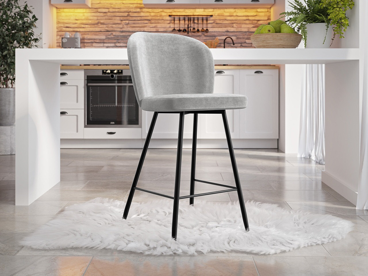 Scaun bar Jackson 101 (Magic Velvet 2240)