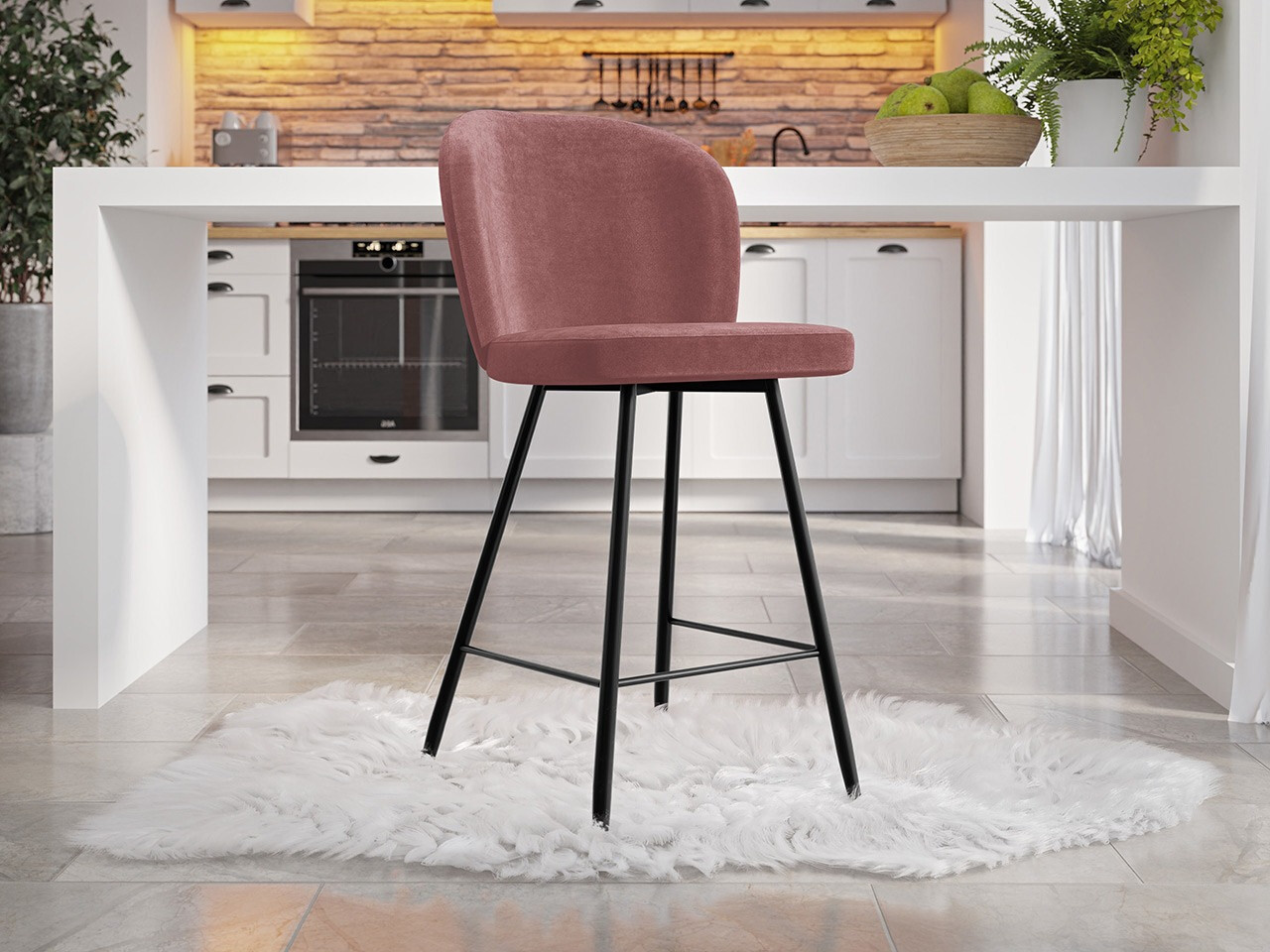 Scaun bar Jackson 101 (Magic Velvet 2258)