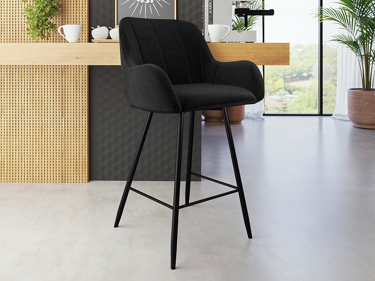 Scaun bar Jackson 102 (Magic Velvet 2219)