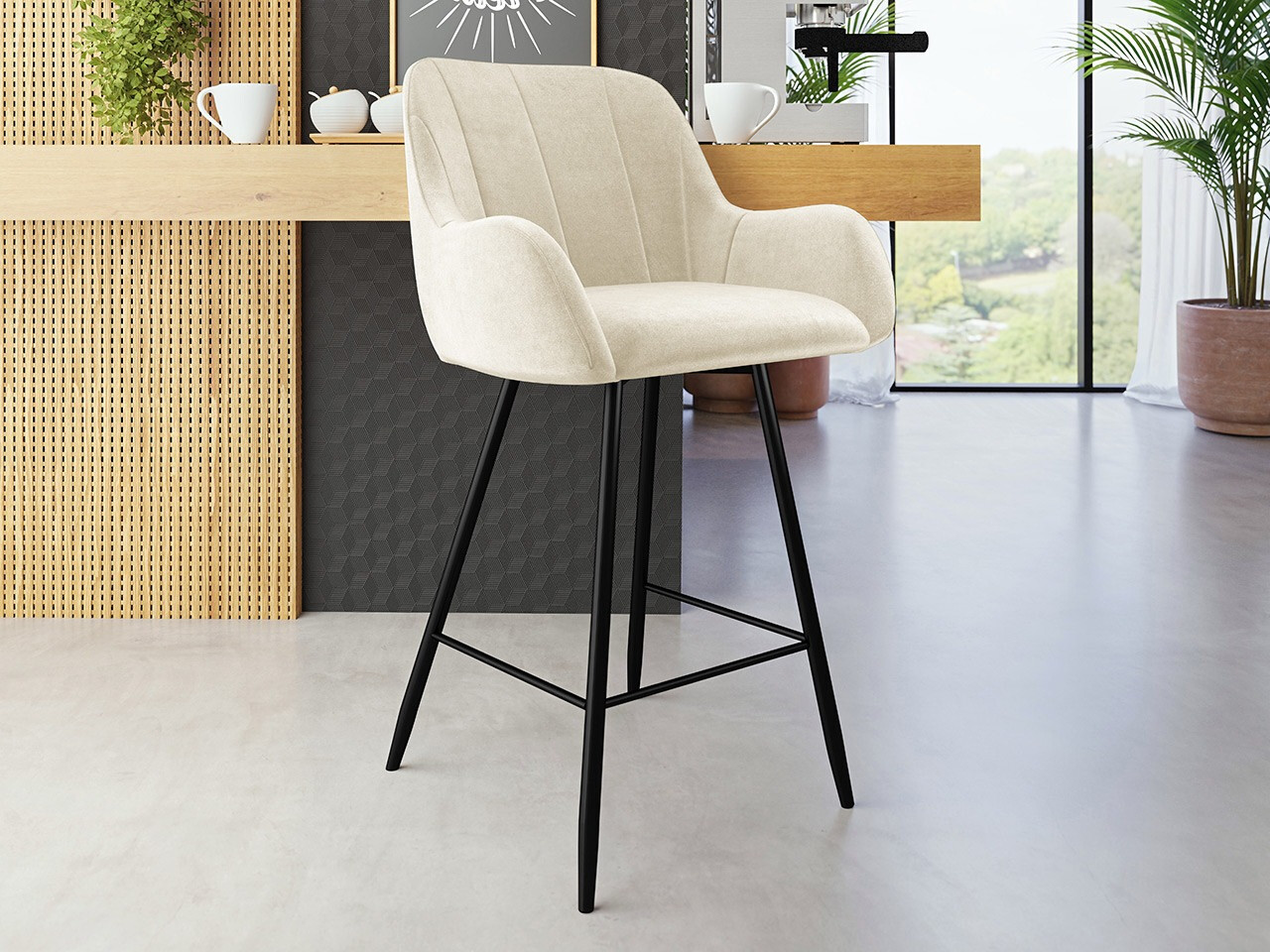 Scaun bar Jackson 102 (Magic Velvet 2250)