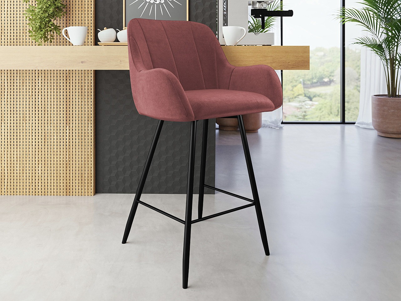 Scaun bar Jackson 102 (Magic Velvet 2258)