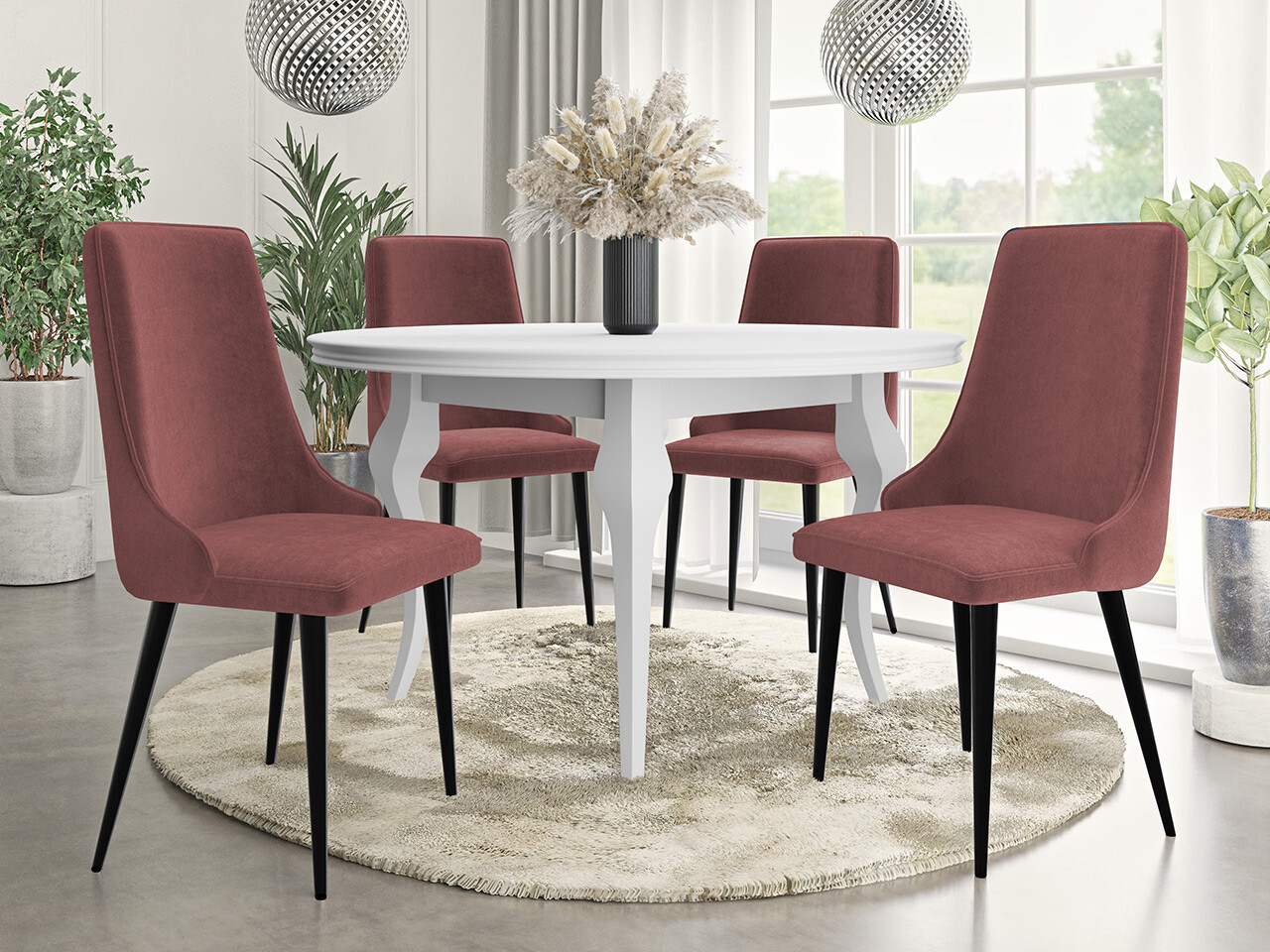 Scaun Jackson 106 (Negru + Magic Velvet 2258)