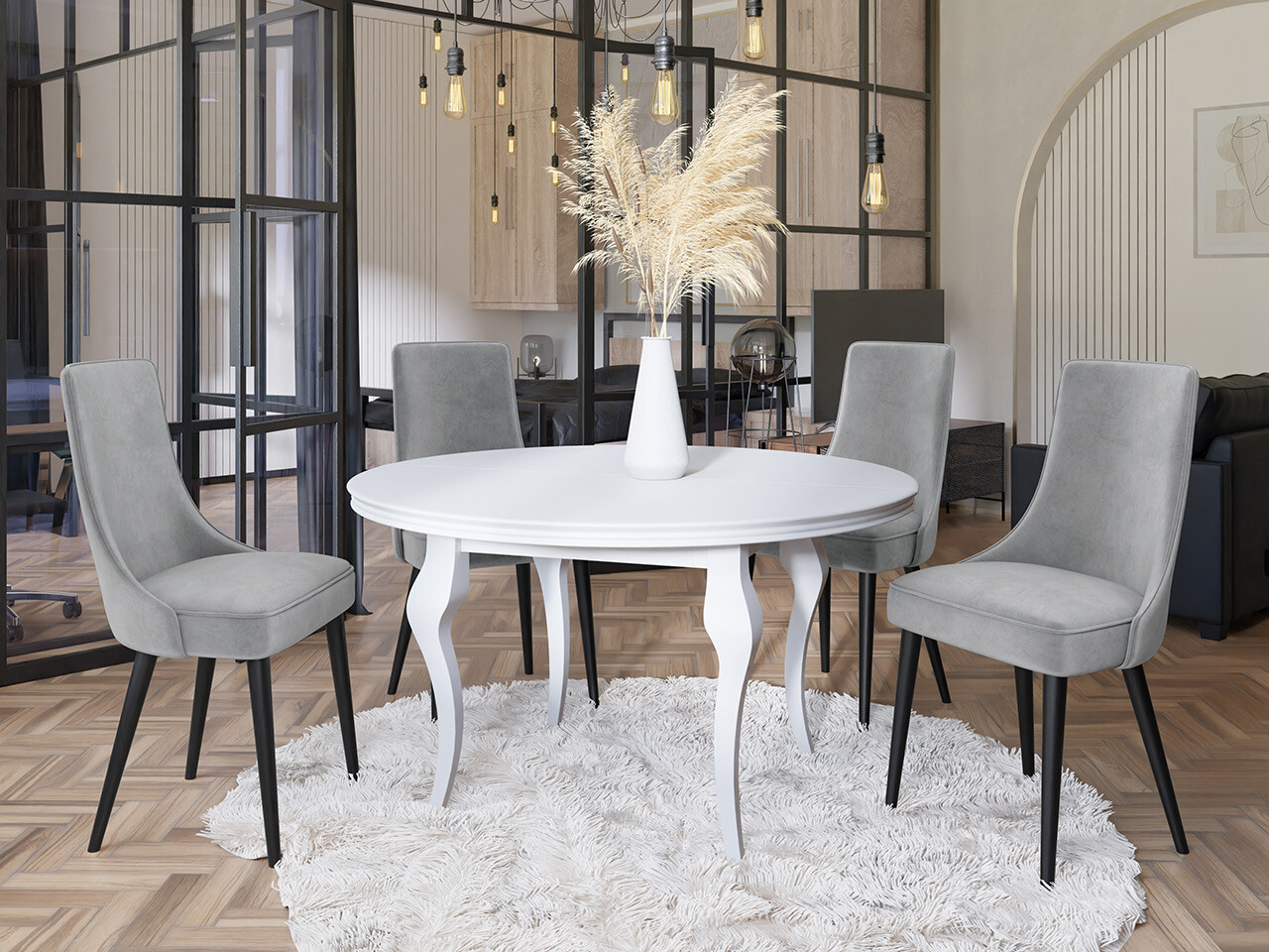 Scaun Jackson 107 (Negru + Magic Velvet 2240)