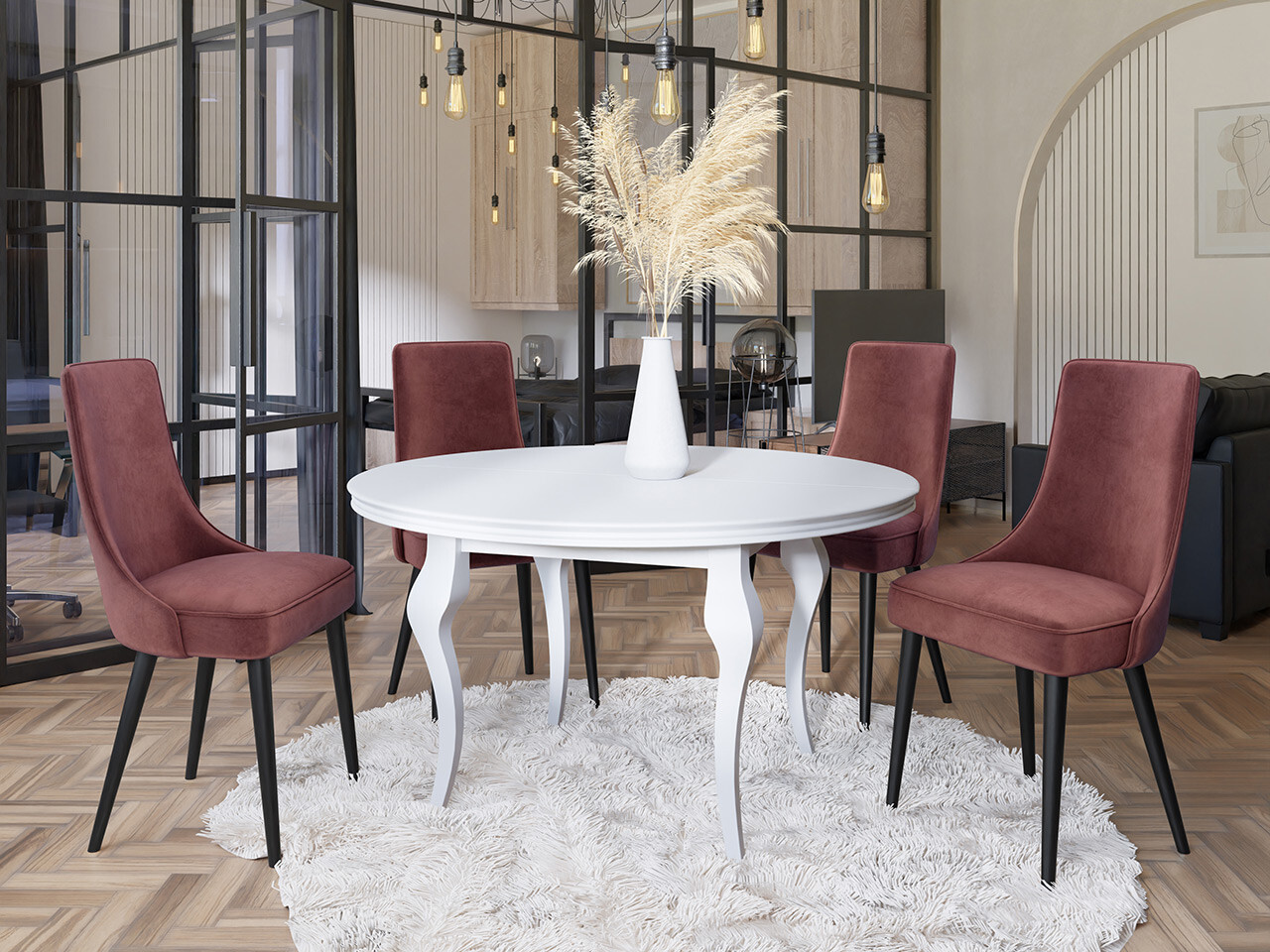 Scaun Jackson 107 (Negru + Magic Velvet 2258)