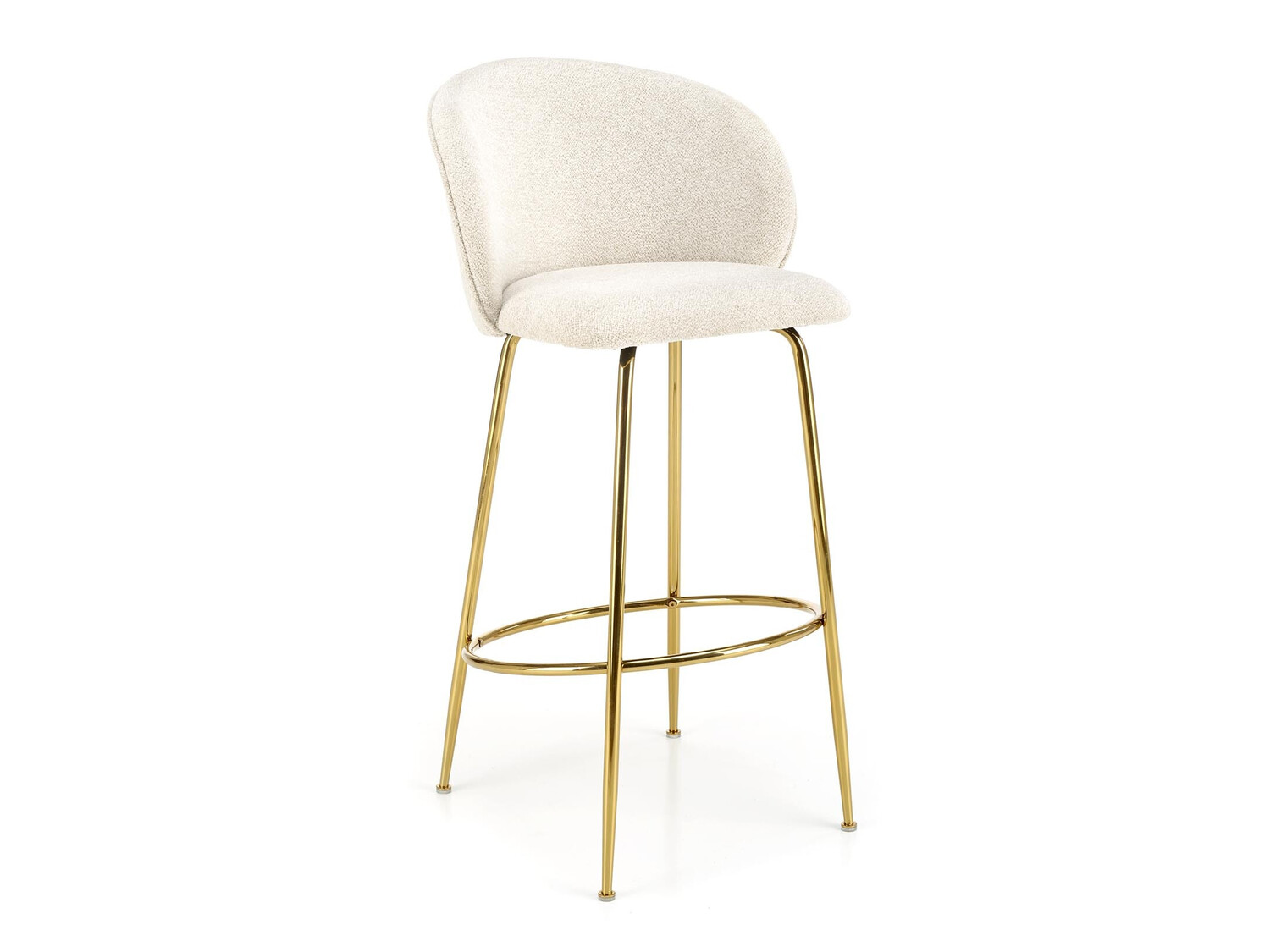 Scaun bar Houston 1554 (Crem + Auriu)