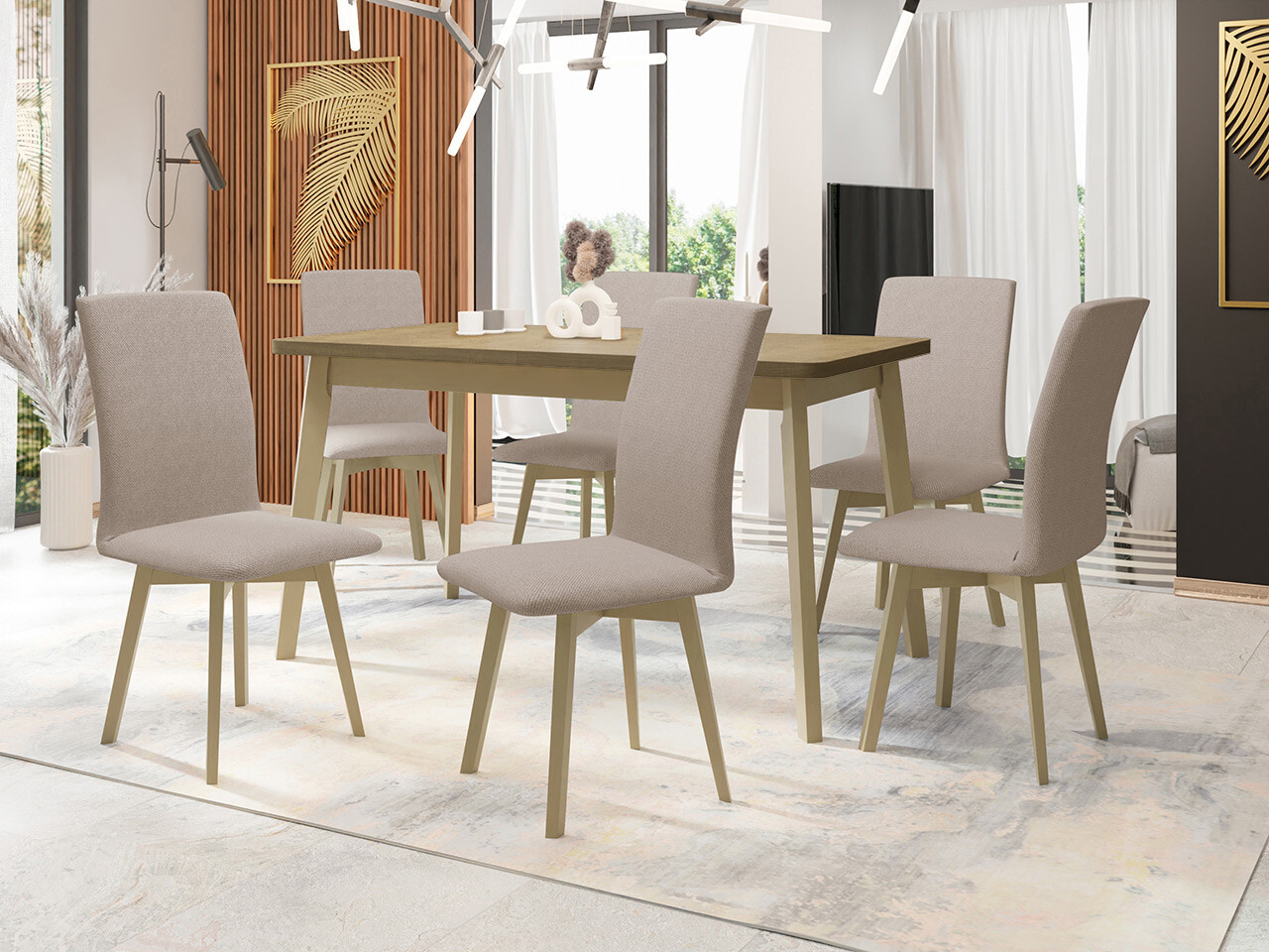 Set de mese Victorville 335 (Stejar Sonoma)