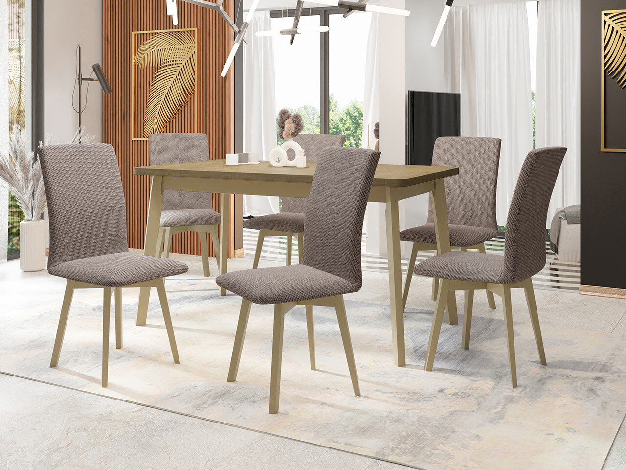 Set de mese Victorville 335 (Stejar Sonoma)