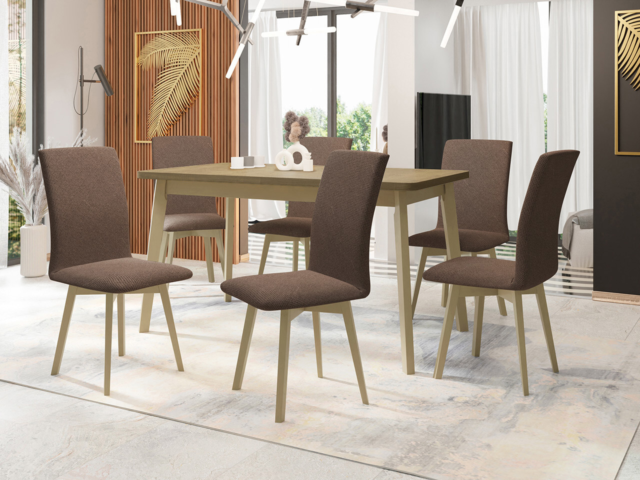 Set de mese Victorville 335 (Stejar Sonoma)