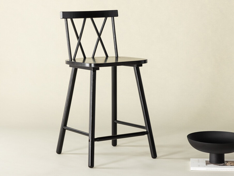 Scaun de bar Dallas 4202 (Negru)
