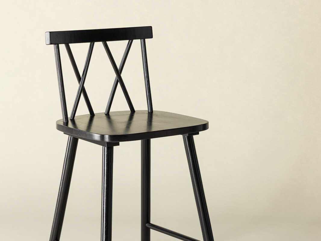 Scaun de bar Dallas 4202 (Negru)