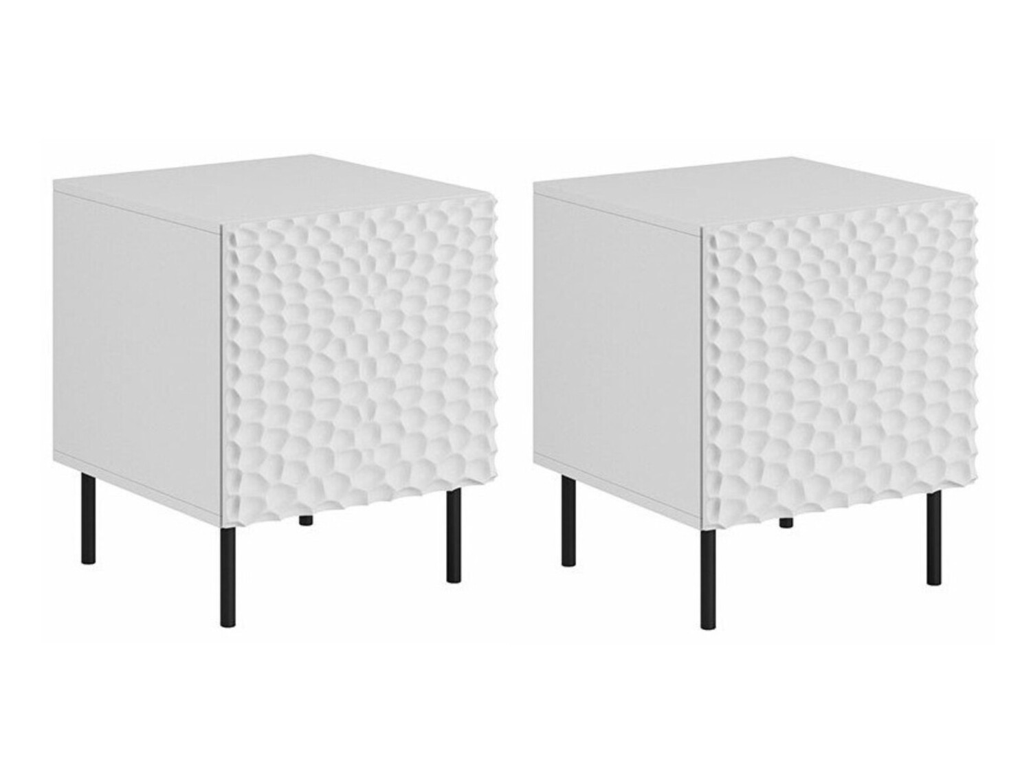 Set noptiere Charlotte 172 (Alb + Negru)