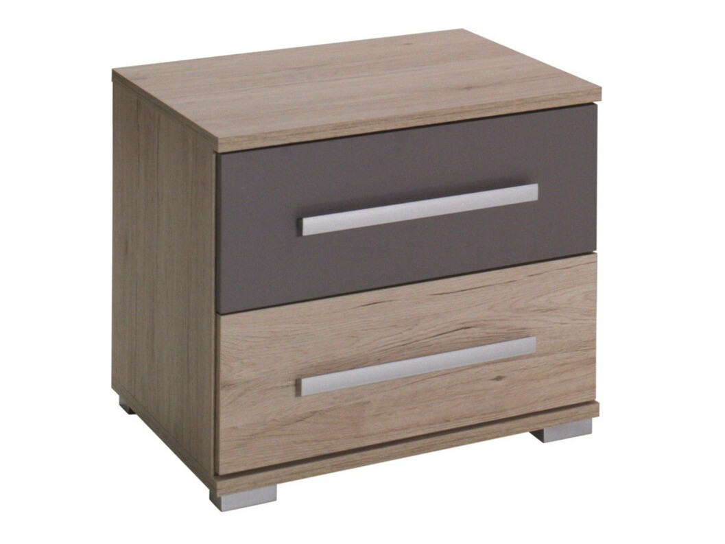 Set dormitor Murrieta 151 (Stejar San Remo + Gri)