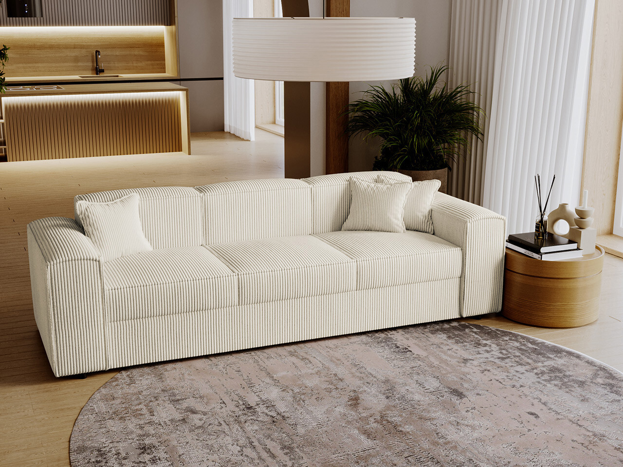 Canapea extensibilă Clovis 114 (Poso 100)