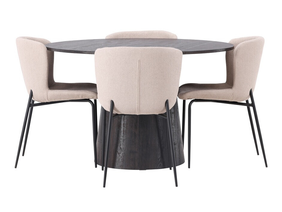 Set de mese Dallas 4257 (Bej + Negru)