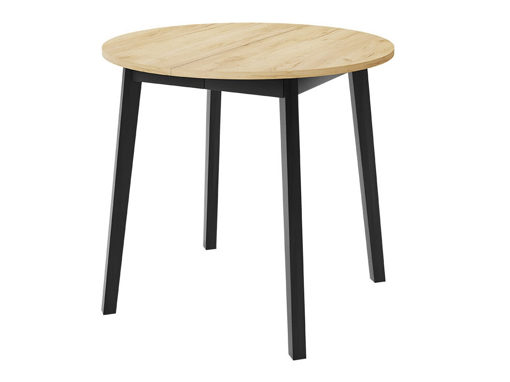 Masă Edmond 112 (Stejar Craft auriu + Negru)