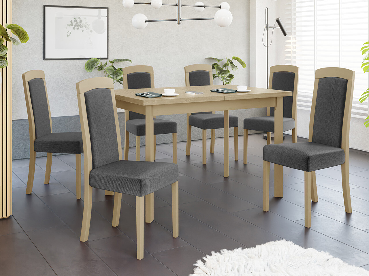 Scaun Victorville 345 (Stejar Sonoma)
