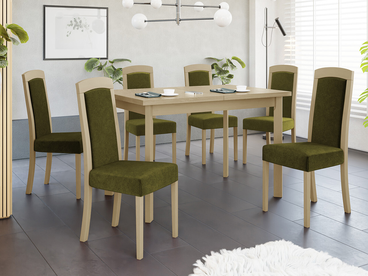 Scaun Victorville 345 (Stejar Sonoma)
