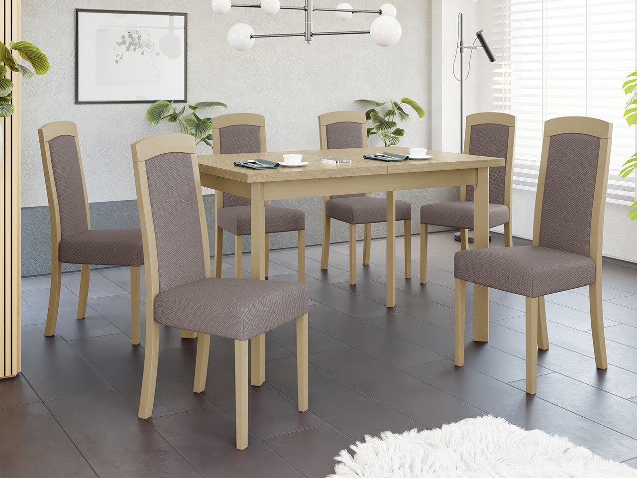 Scaun Victorville 345 (Stejar Sonoma)