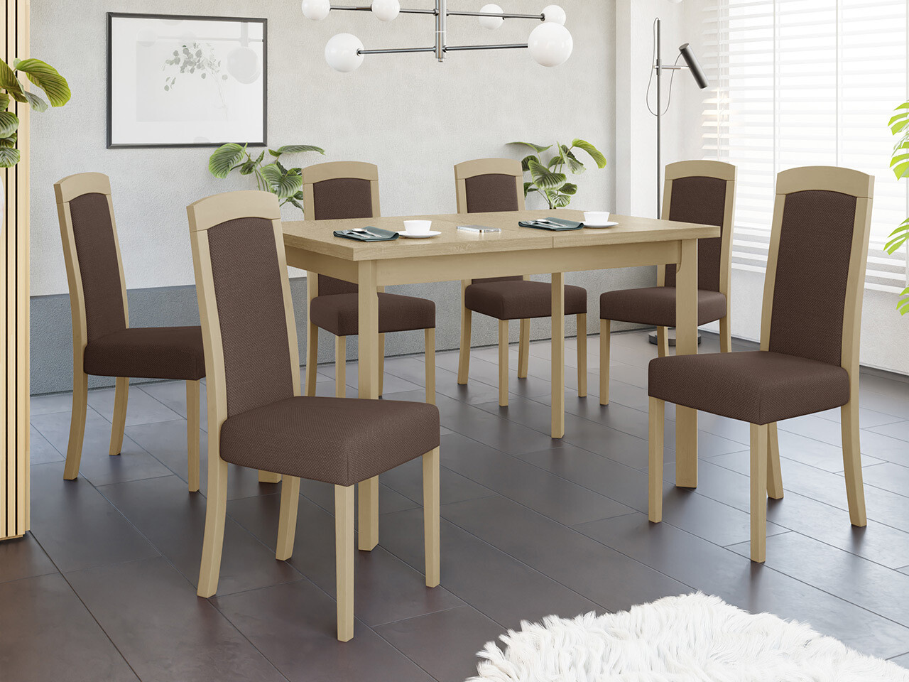 Scaun Victorville 345 (Stejar Sonoma)