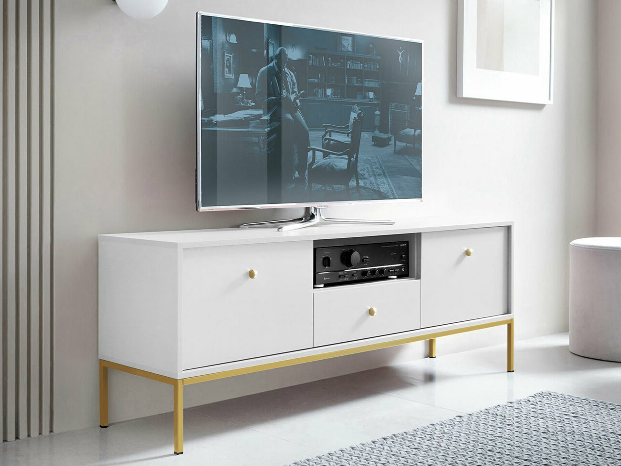 Comodă TV Formis (Alb)