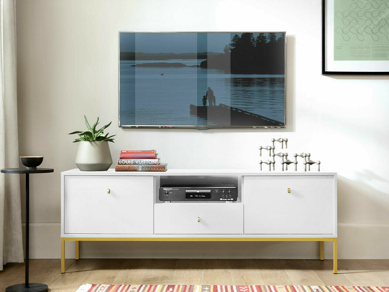 Comodă TV Formis (Alb)