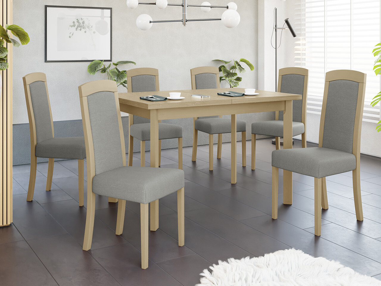 Set de mese Victorville 351 (Stejar Sonoma)