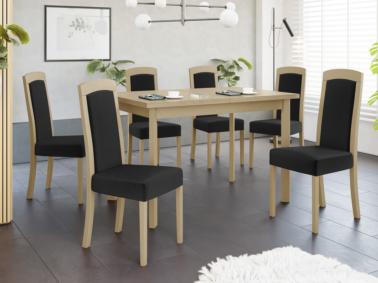 Set de mese Victorville 351 (Stejar Sonoma)
