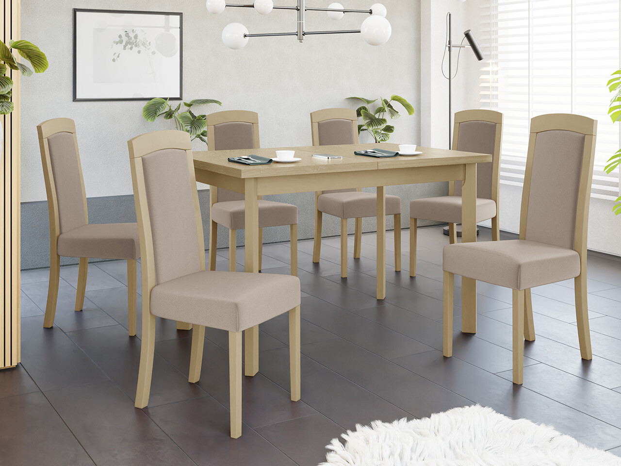 Set de mese Victorville 351 (Stejar Sonoma)