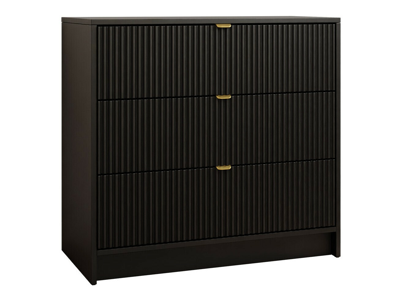 Comodă Comfivo Papilio I (Negru)