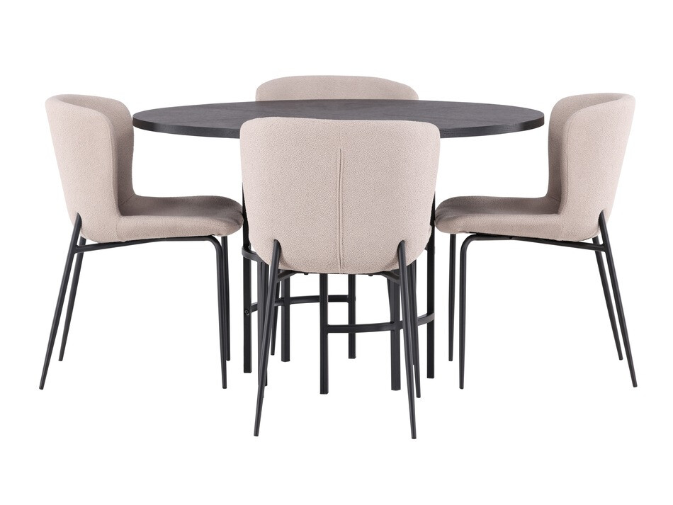 Set de mese Dallas 4143 (Bej + Negru)