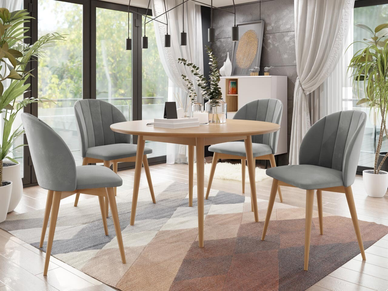 Set de mese Racine 127 (Maro + Magic Velvet 2217)