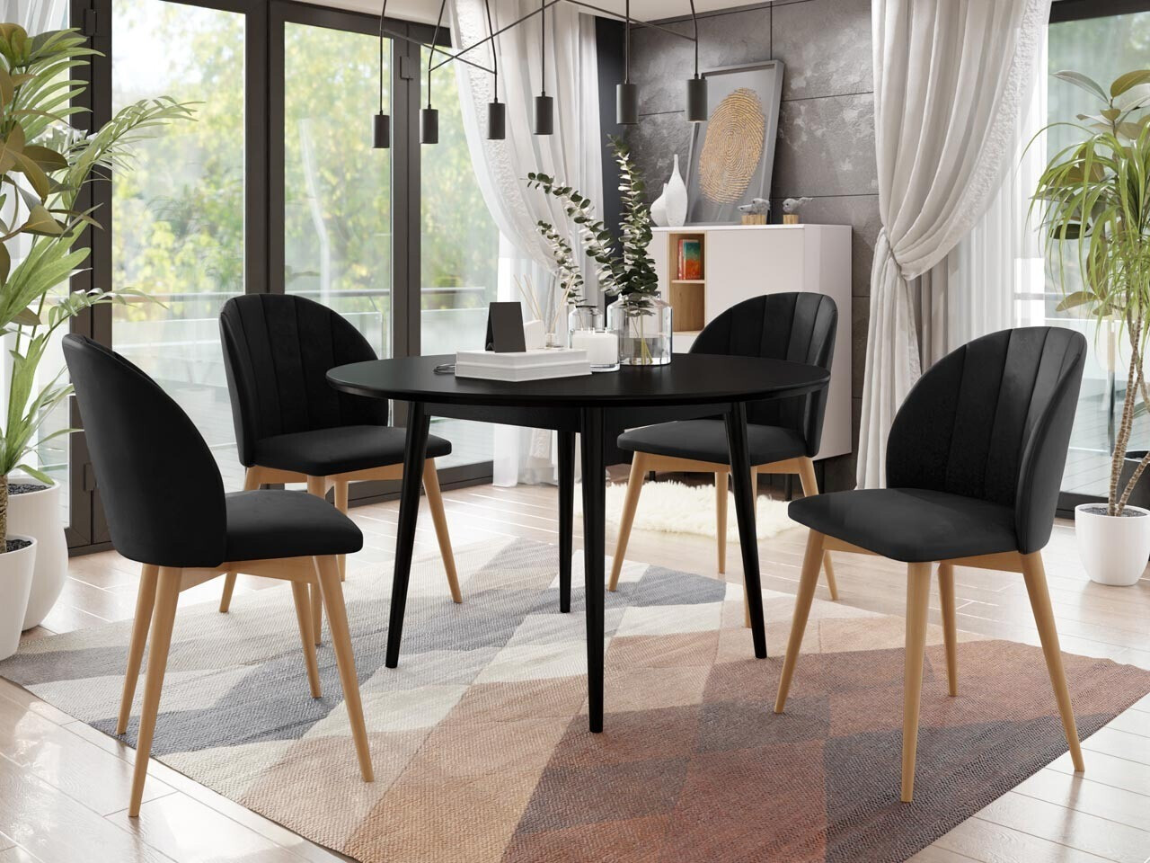 Set de mese Racine 127 (Maro + Magic Velvet 2219)