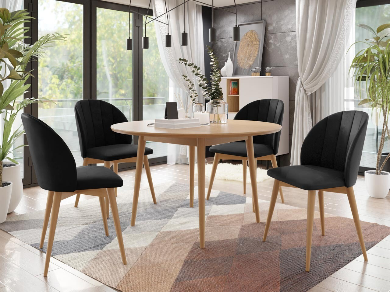 Set de mese Racine 127 (Maro + Magic Velvet 2219)