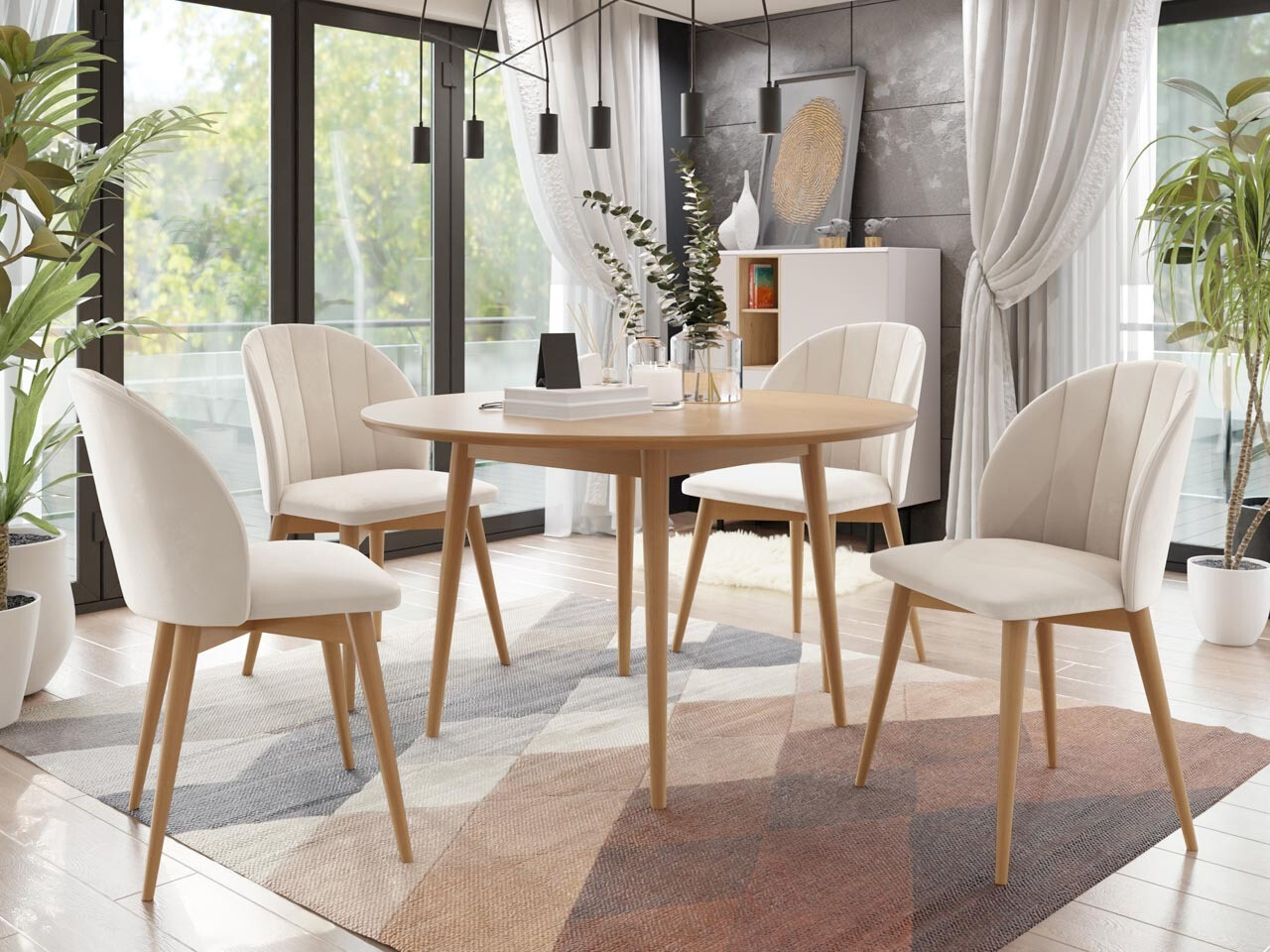 Set de mese Racine 127 (Maro + Magic Velvet 2250)