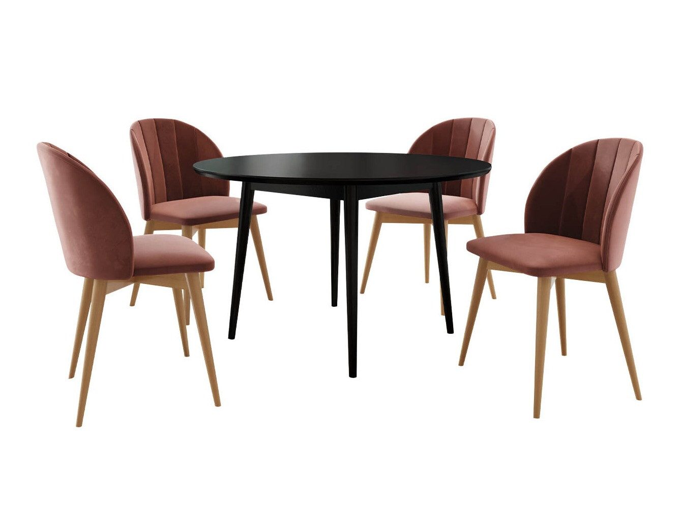 Set de mese Racine 127 (Maro + Magic Velvet 2258)