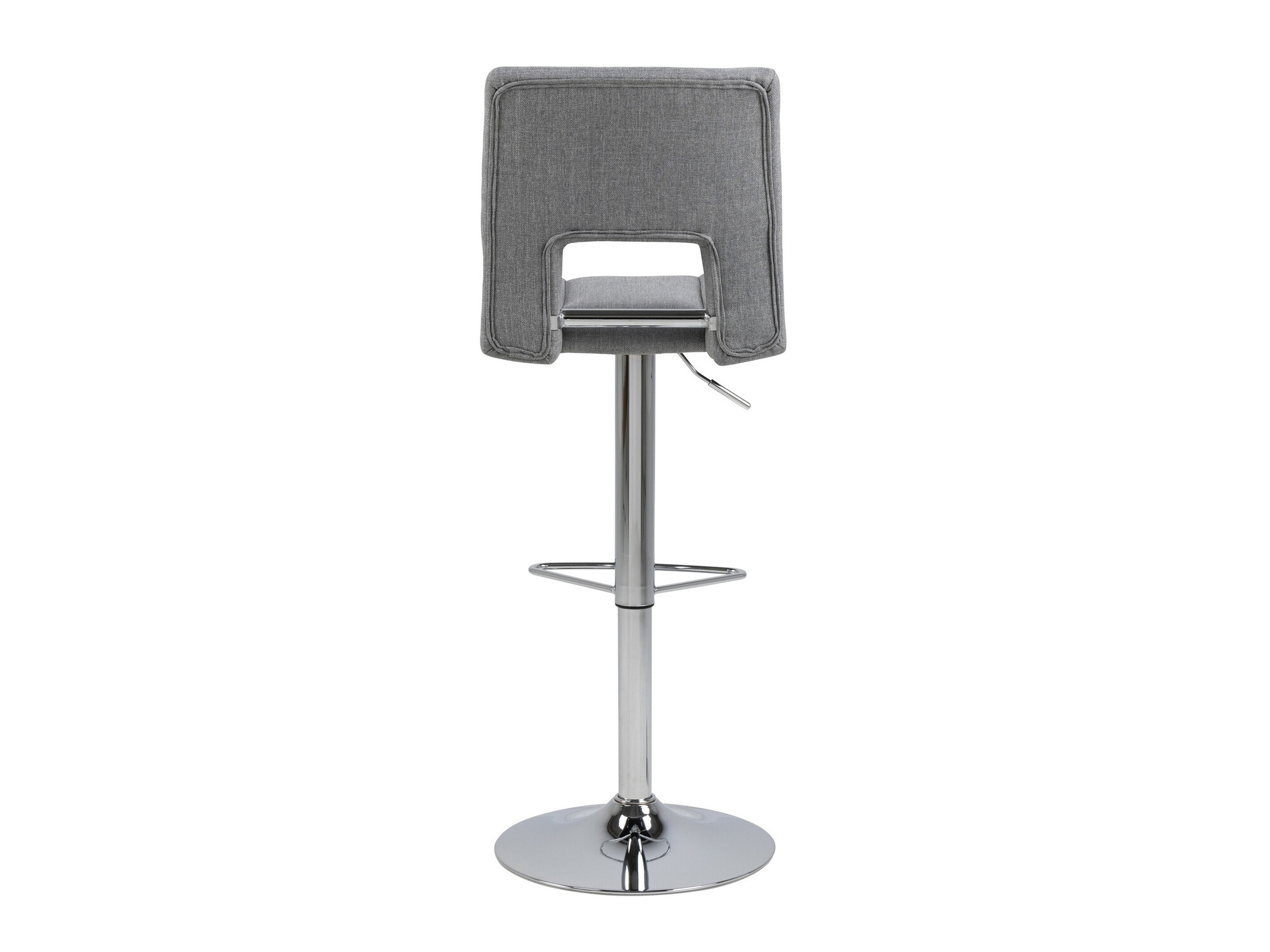 Scaun de bar Norsica 164 (Gri deschis + Argint)