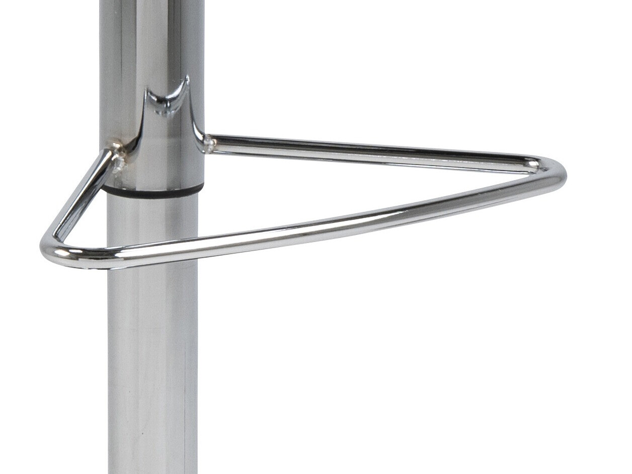 Scaun de bar Norsica 164 (Gri deschis + Argint)