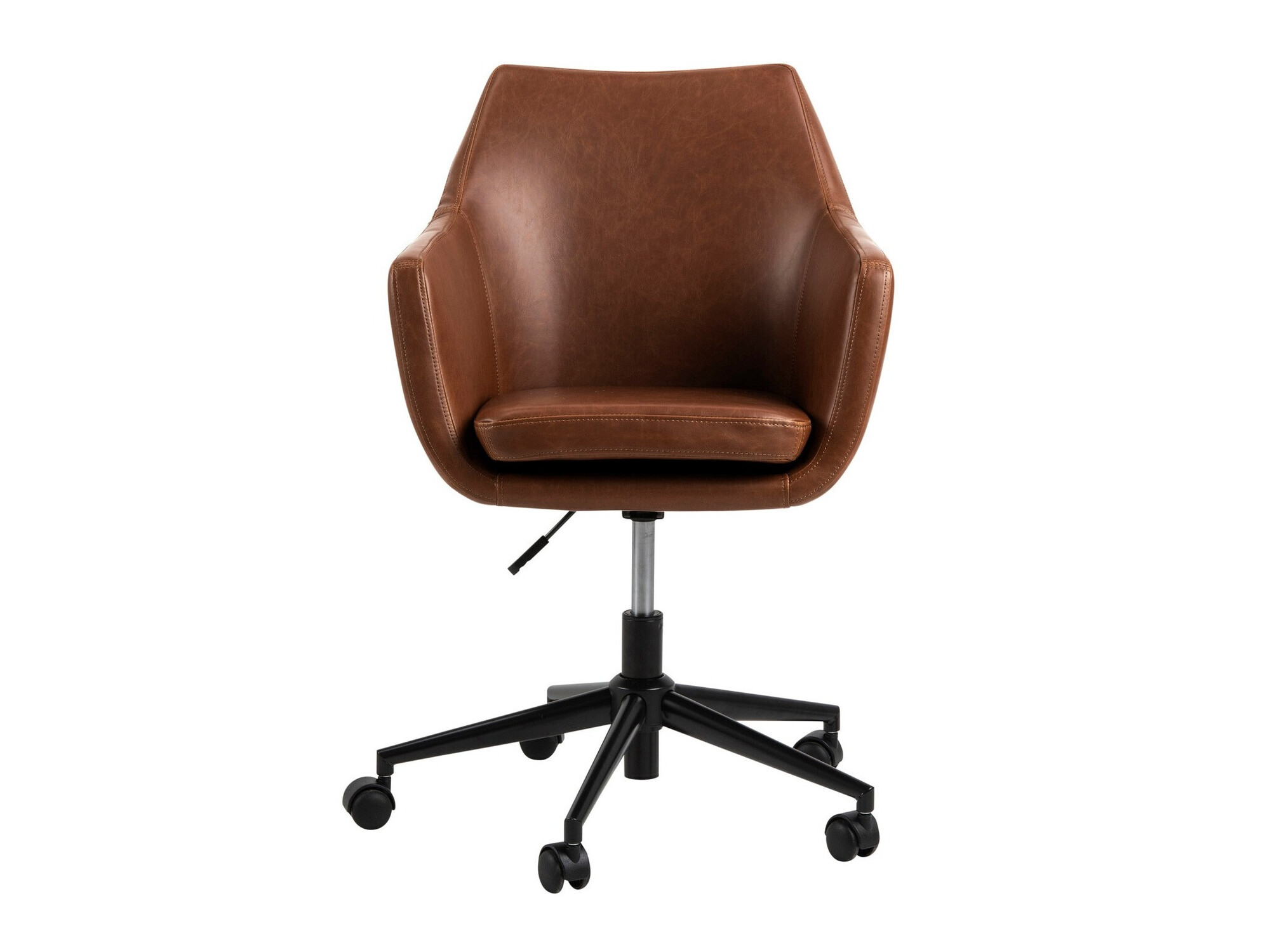 Scaun de birou Norsica 166 (Negru + Maro)