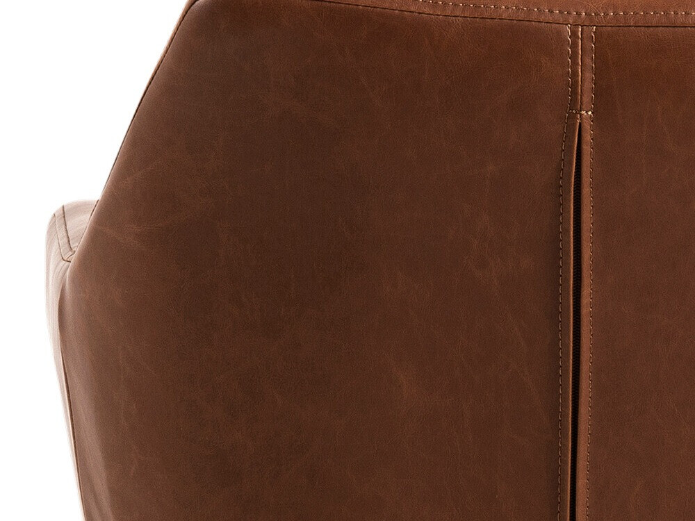 Scaun de birou Norsica 166 (Negru + Maro)