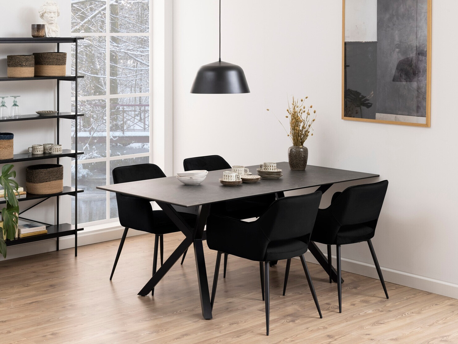 Scaun Norsica 322 (Negru)