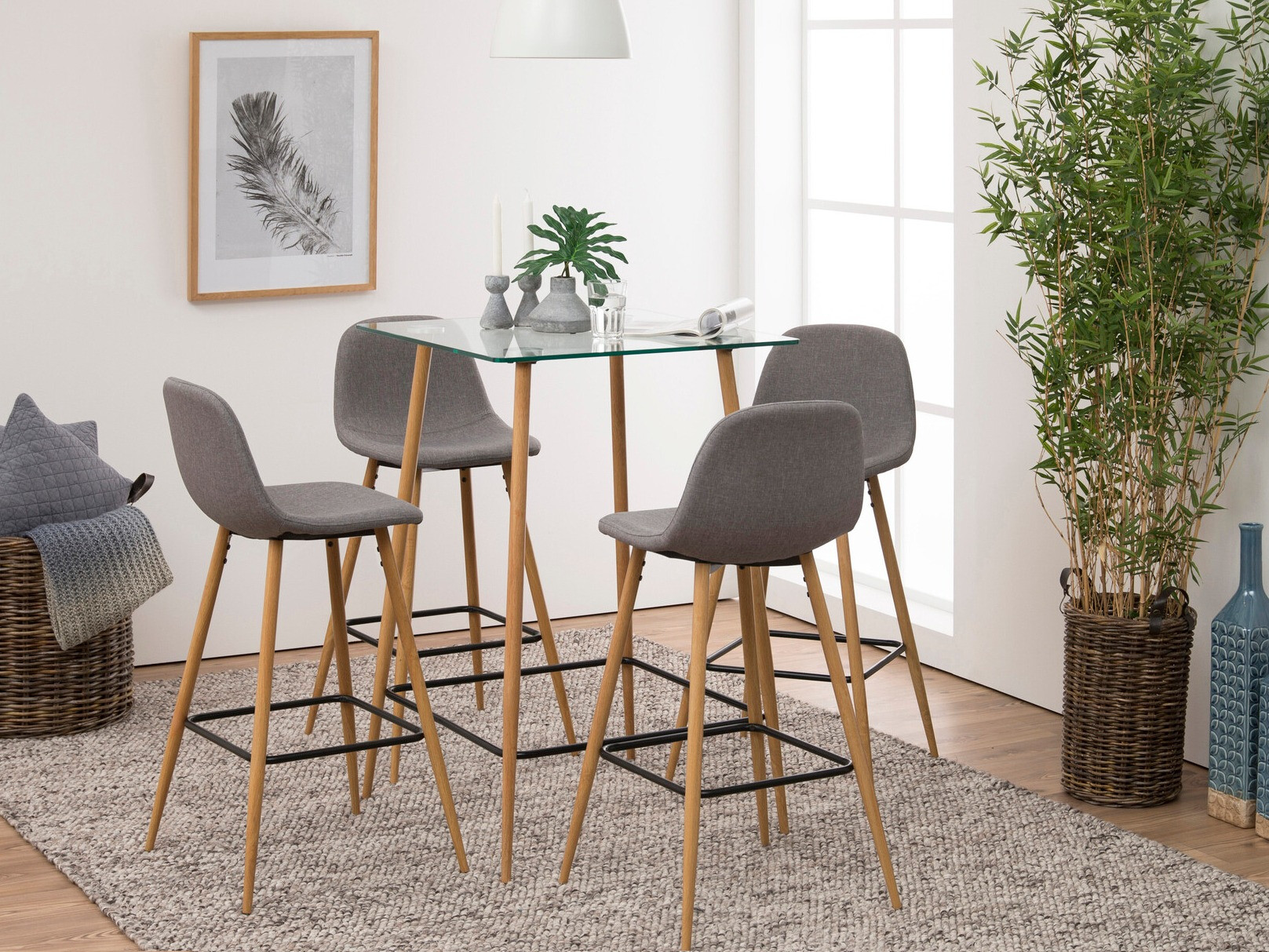 Scaun bar Norsica 194 (Gri)