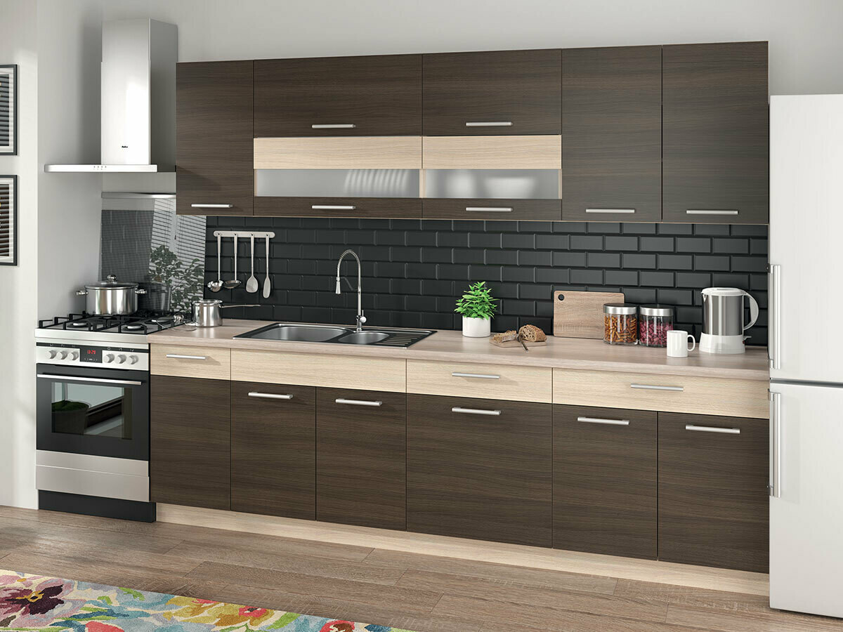 Dulap de perete modular Mode Dark 122
